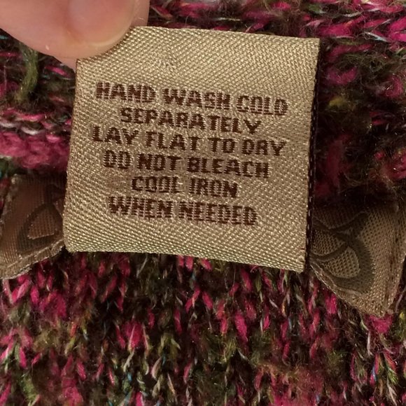 Art and‎ Soul Pink Cardigan Sweater, 3/4 Sleeves, L - Picture 9 of 9